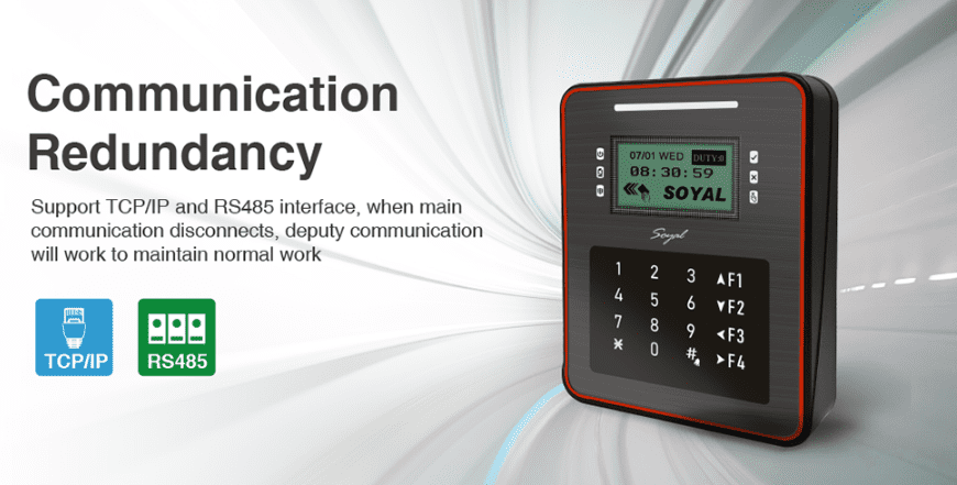Communication Redundancy - Soyal Access Control AR-837-ER