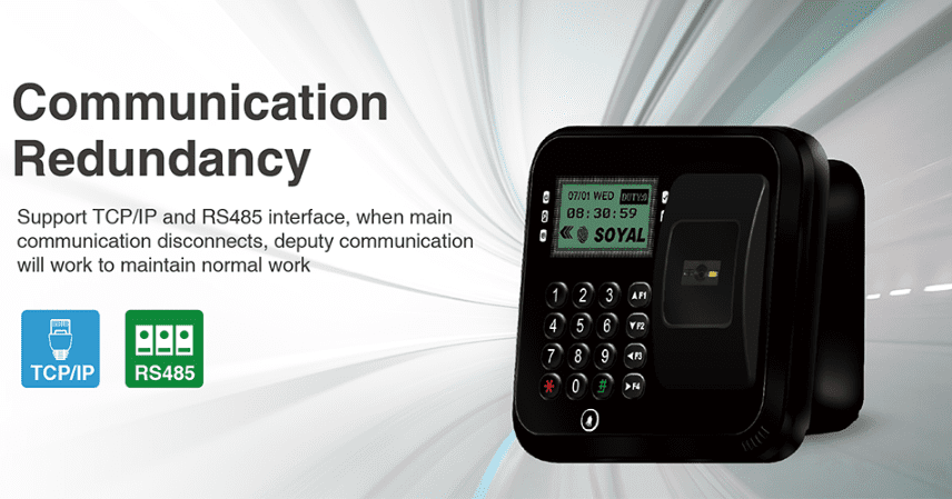 Communication Redundancy - Soyal Code Controller AR-837-EL