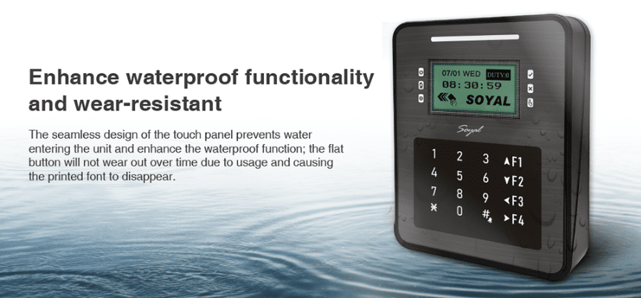 Enhance Waterproof Functionality - Soyal Access Control AR-837-ER