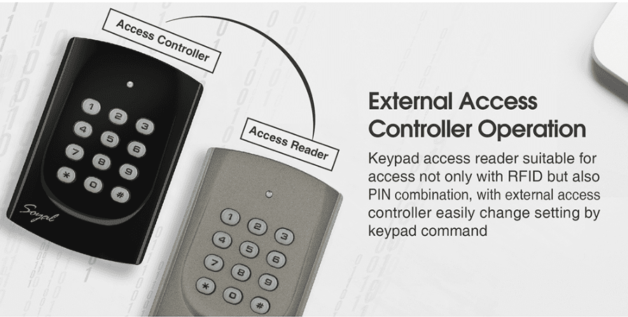 External Access Controller Operation - Soyal Access Reader Wiegand - AR-721K