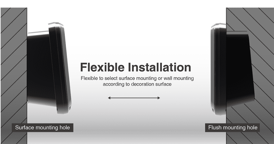 Fexible Installation - Soyal AR-837-EA