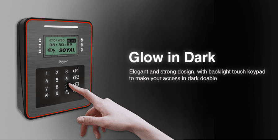 Glow in Dark - Soyal Access Control AR-837-ER