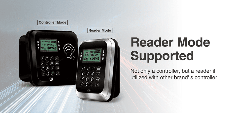 Reader Mode Supported - Soyal AR-837-ESRA