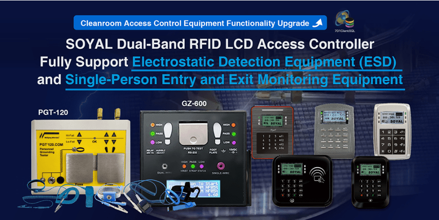 Soyal Dua Band RFID LCD Access Controller - AR-837-ER