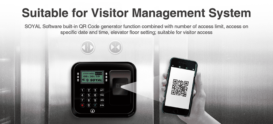 Suitable for Visitor Management System - Soyal Code Controller AR-837-EL