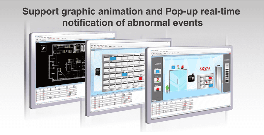 Support Graphic Animation - Soyal Access Control AR-837-ER