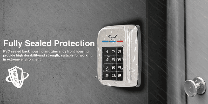 Fully Sealed Protection - Soyal Access Control - AR-321-H