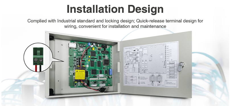 Installation Design - RS485 Reader - Soyal AR-716-E18