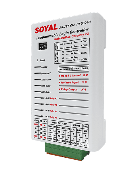 Soyal AR-727-CM-IO-UDP Fire Alarm Auto Release Door Open Controller