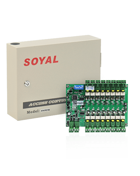 Soyal 16-Port Type C Relay Output IO Module - AR-401-io-0016r