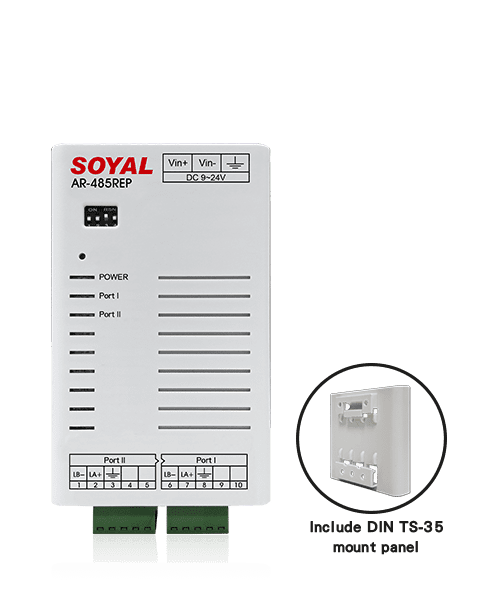 Soyal Dual Isolated Half-Duplex RS-485 Repeater