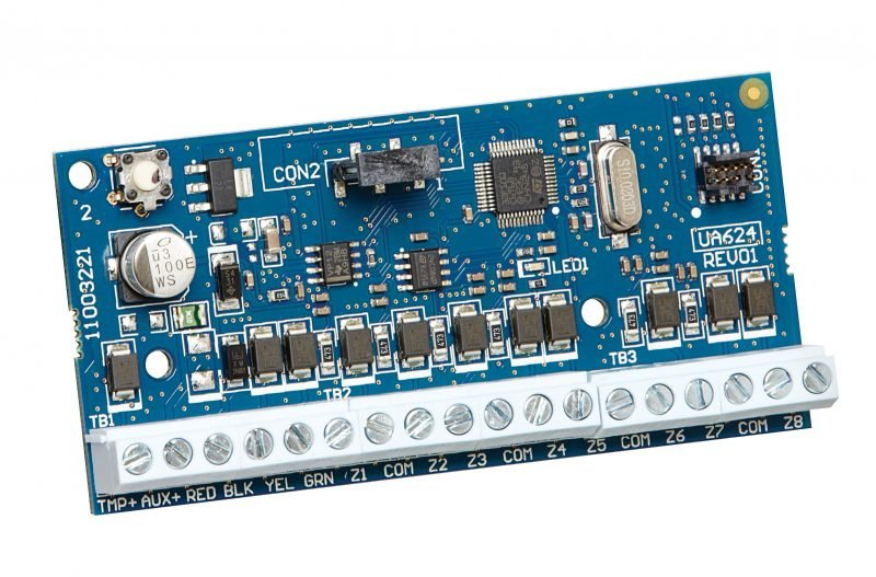 HSM2108 DSC Alarm Module - 8- Hardwired Zone Expander Module